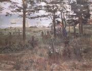 Lovis Corinth Fishermen's Cemetery at Nidden (nn02) Sweden oil painting reproduction